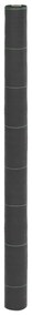 vidaXL Tela para ervas daninhas 1,5x100 m PP preto
