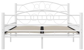 Estrutura de cama 120x200 cm metal branco