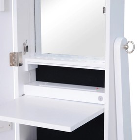 Espelho de Pé com Guarda-Jóias Lumbis - Design Moderno
