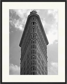Impressão digital emoldurada Flatiron Building