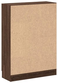 Estante 82,5x30,5x115 cm derivados de madeira carvalho castanho