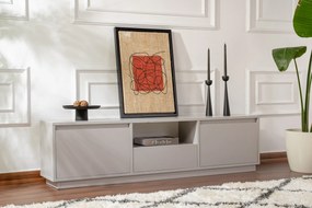Móvel de TV Vanguard – Cinzento – 160x42x29,5 cm