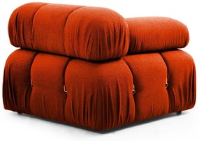 Sofá de Canto Bubble – Vermelho Telha – 288 cm x 190 cm