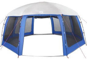 Tenda para piscina com mosca amovível e paredes de rede