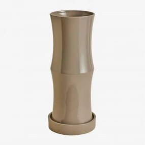 Suporte Para Guarda-chuvas Em Cerâmica Fiorenza Moka Brown - Sklum