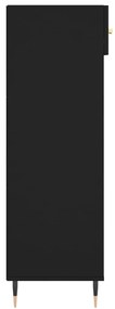 Sapateira 60x35x105 cm derivados de madeira preto