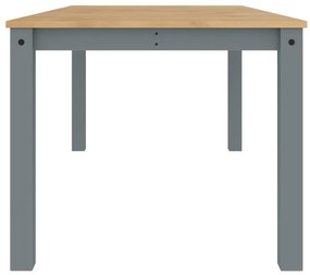 Mesa de jantar Panama 180x90x75 cm pinho maciço cinzento