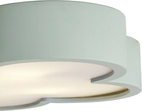 Plafon para crianças verde com branco - Lucille