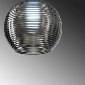 Candeeiro Chandelier Muzo – Preto – 15 x 15 cm