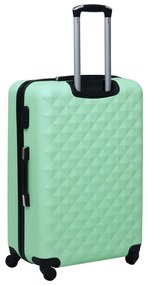 Conjunto de tróleis estojo rígido 2 pcs ABS verde hortelã