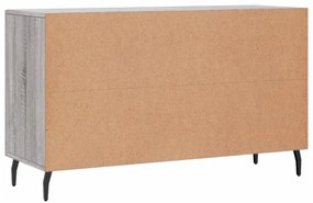 Aparador 100x36x60 cm derivados de madeira cinzento sonoma