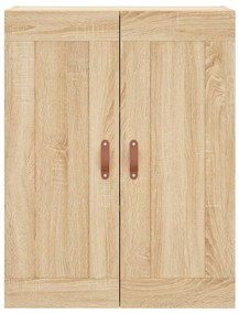 Armário alto 69,5x34x180 cm derivados de madeira cor sonoma
