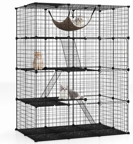 Pequena árvore para gatos, tema de frutas fofas, 100 cm, árvore para gatos com cesto giratório, postes de arranhar de sisal