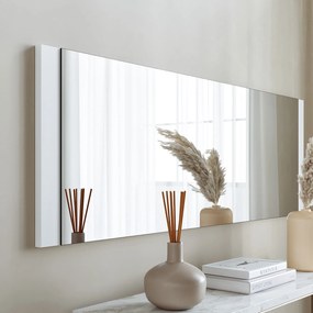 Espelho Decorativo Basic 40x – Branco – 120x40 cm