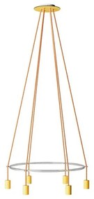 Candeeiro Gaiola Edison ST64 de 6 suspensões