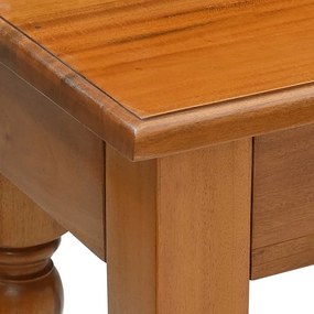 Mesa consola 110x30x75 cm madeira de mogno maciça