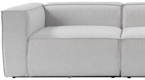 Sofá de 2 Lugares Fora – Cinzento Claro – 66x248 cm