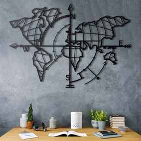 Acessório Decorativo de Parede Mt-04 – Preto – 65 x 95 cm