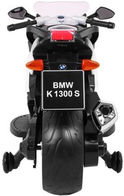 Mota elétrica para Crianças 12V BMW K1300S, Rodas Espuma EVA Branca