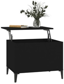 Mesa de centro 60x44,5x45 cm derivados de madeira preto