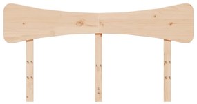 Cabeceira 160 cm madeira de pinho maciça