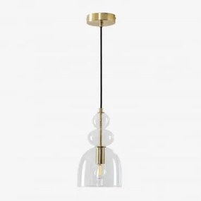 Lâmpada De Teto Suspensa Em Cristal Bezany Transparente - Sklum