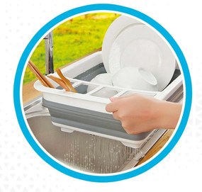 Escorredor de Cozinha Dobrável Aktive 6 Unidades
