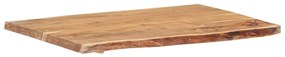 Tampo de mesa 100x(50-60)x3,8 cm madeira de acácia maciça