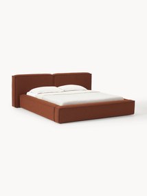 Bouclé Upholstered Bed Lennon
