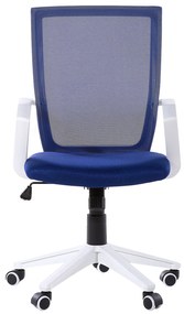 Cadeira de escritório azul escuro RELIEF Beliani