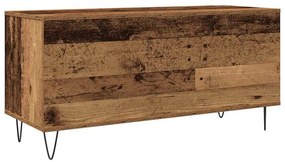 Armário de Registros vidaXL Carvalho Artisan 100x38x48 cm Madeira de e