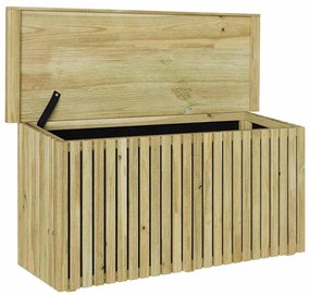 Caixa de Armazenamento 119x44x58.5 cm Madeira de Pinho Tratada