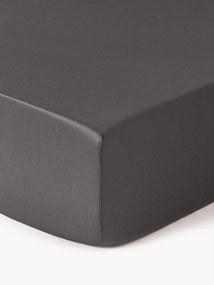 Lençol elástico em cetim de algodão Premium