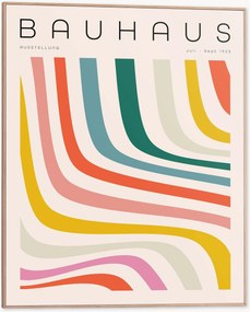 Impressão digital emoldurada Bauhaus
