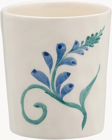 Caneca pintada à mão Indigo Flora
