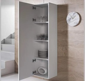 Conjunto de Móveis de Sala Telheiras – 2,6 m – Modular em Branco com M