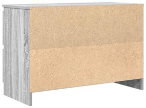 Móvel de TV 80x35x54 cm derivados de madeira cinzento sonoma