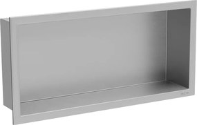 Mexen X-Wall-R prateleira embutida com flange 45 x 20 cm, inox - 1910452010