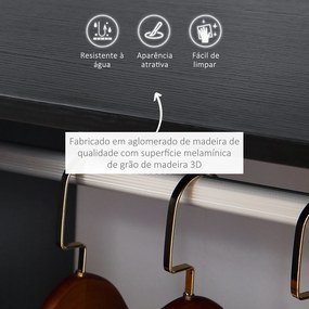 Armário Moderno – Modelo Lyon – 60x40x128 – Armazenamento Vertical – B