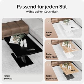 Mesa de centro Detroit  90x60x45cm Preta