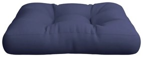 Almofadão p/ móvel de paletes 58x58x10 cm oxford azul-marinho