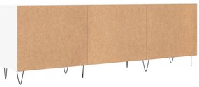 Móvel para TV 150x30x50 cm derivados de madeira branco
