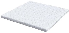 Colchões Branco 200 x 180 cm Tecido 100% poliéster