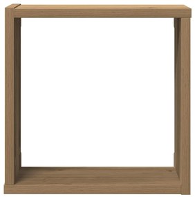 Prateleiras cubo 2 pcs derivados de madeira carvalho artisiano