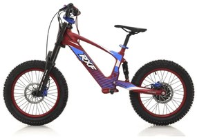 Bicicleta elétrica infantil 500W Roan RXF Evo Racing 18" Vermelho