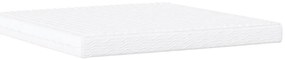 Cama com colchão 200x200 cm couro artificial castanho