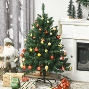 Árvore de Natal Artificial, 85 x 85 x 120 cm, 305 Ramos, Verde