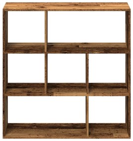 Estante divisória 102x29x103,5 cm deriv. madeira madeira velha