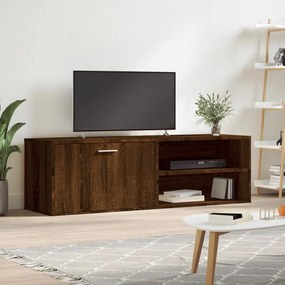 Móvel de TV 120x34x37 cm derivados de madeira carvalho castanho