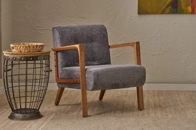 Cadeira Wing Kemer – Cinzento – 69x80x83 cm